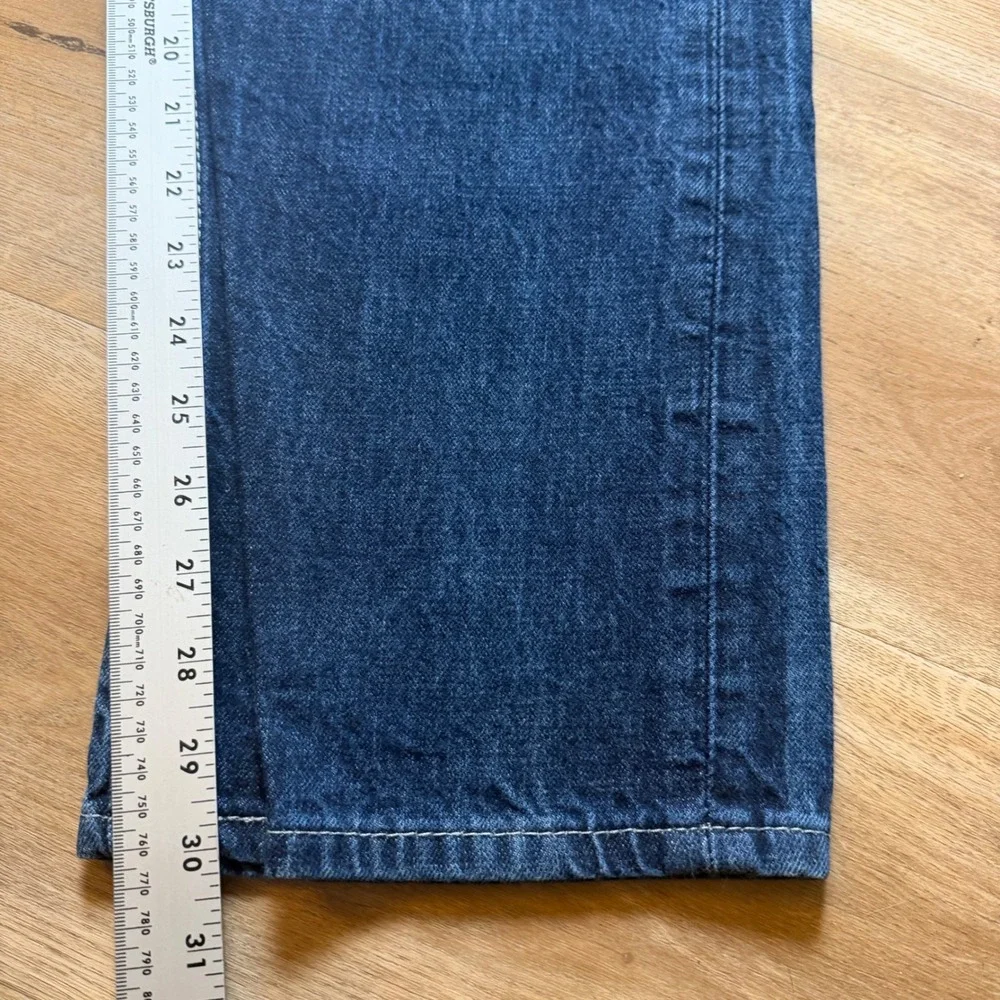 Levi's 559 Relaxed Straight Jeans Mens 34x30 Dark Wash Blue Denim Cotton Skater